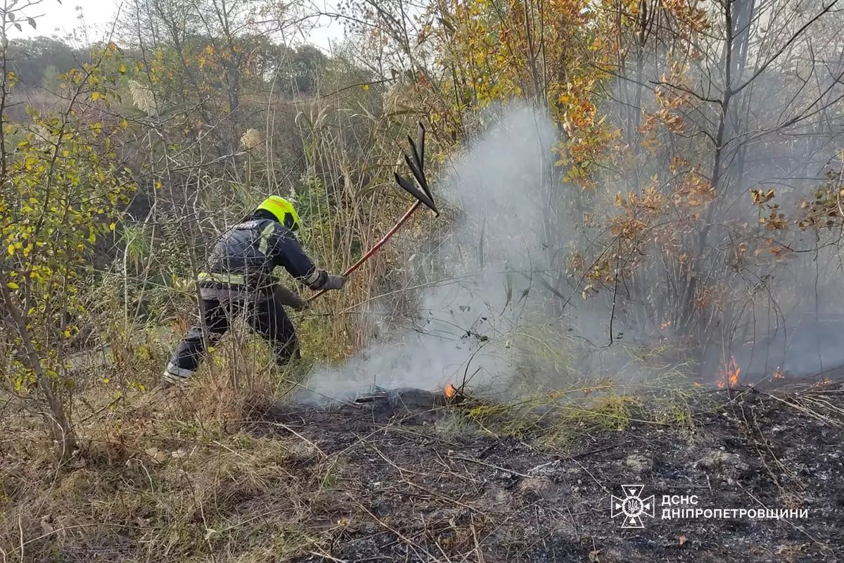 Пожежі Дніпропетровщина