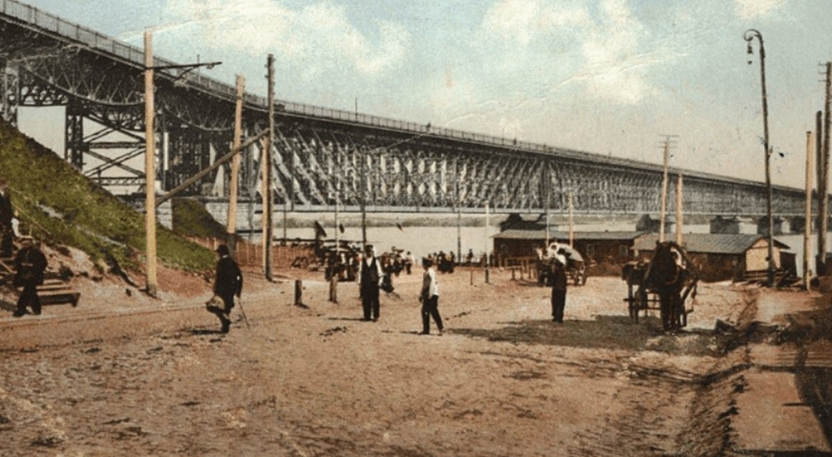 Как выглядел Старый мост в начале 1900-х годов: уникальные фото