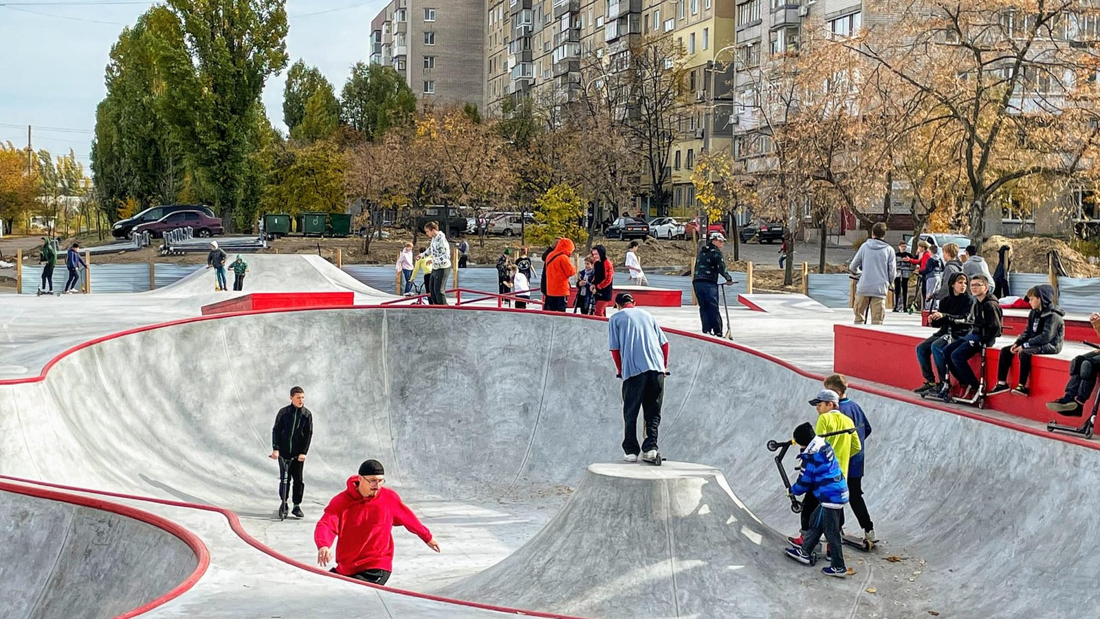 Скейт-парк в Днепре