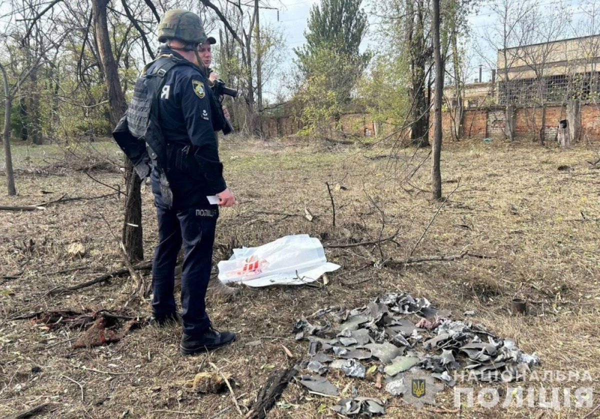 Полиция на месте обстрела