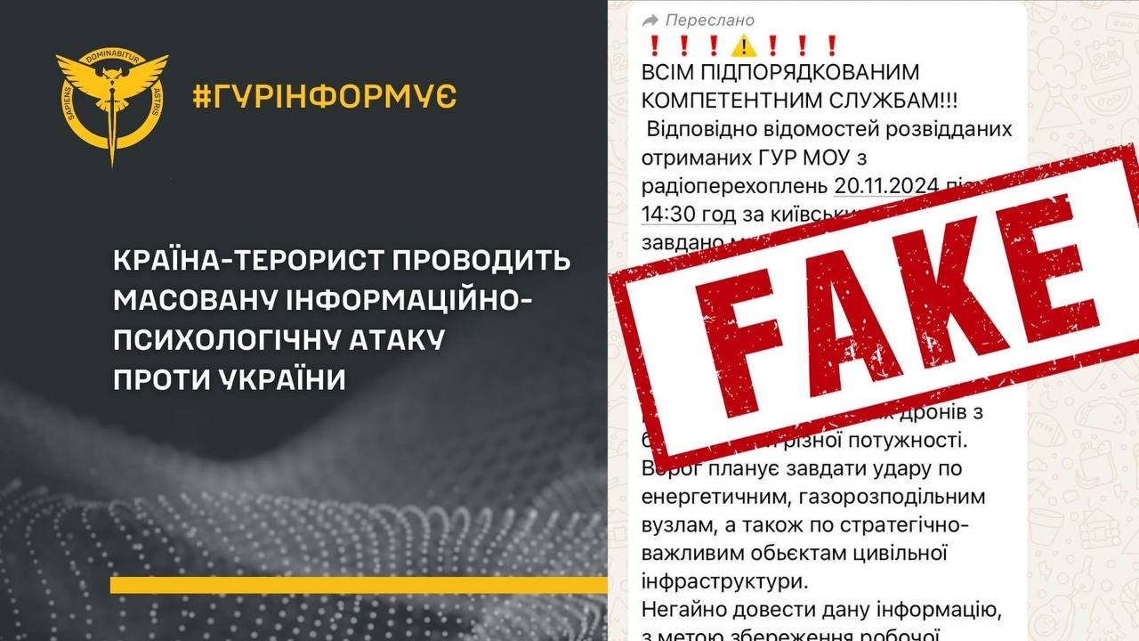 Інформація від ГУР