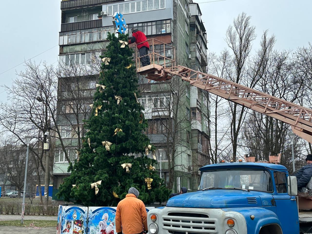 Ялинка в Дніпрі