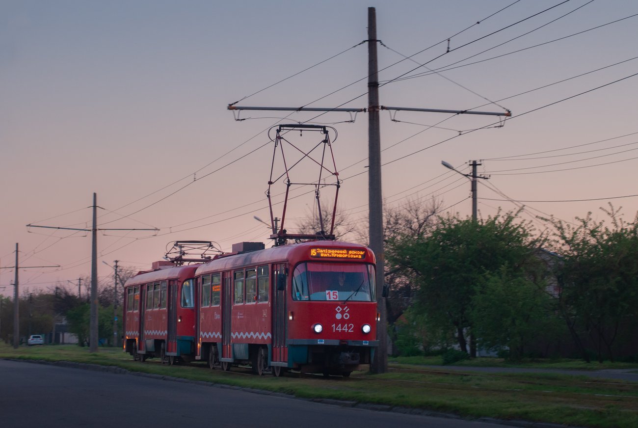 Трамвай №15 в Днепре