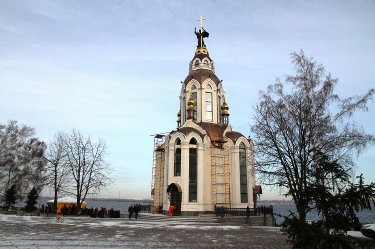 Водохреще у храмі Іоанна Хрестителя