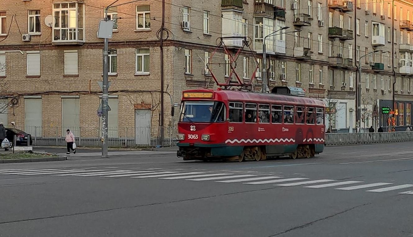 Трамвай в Дніпрі