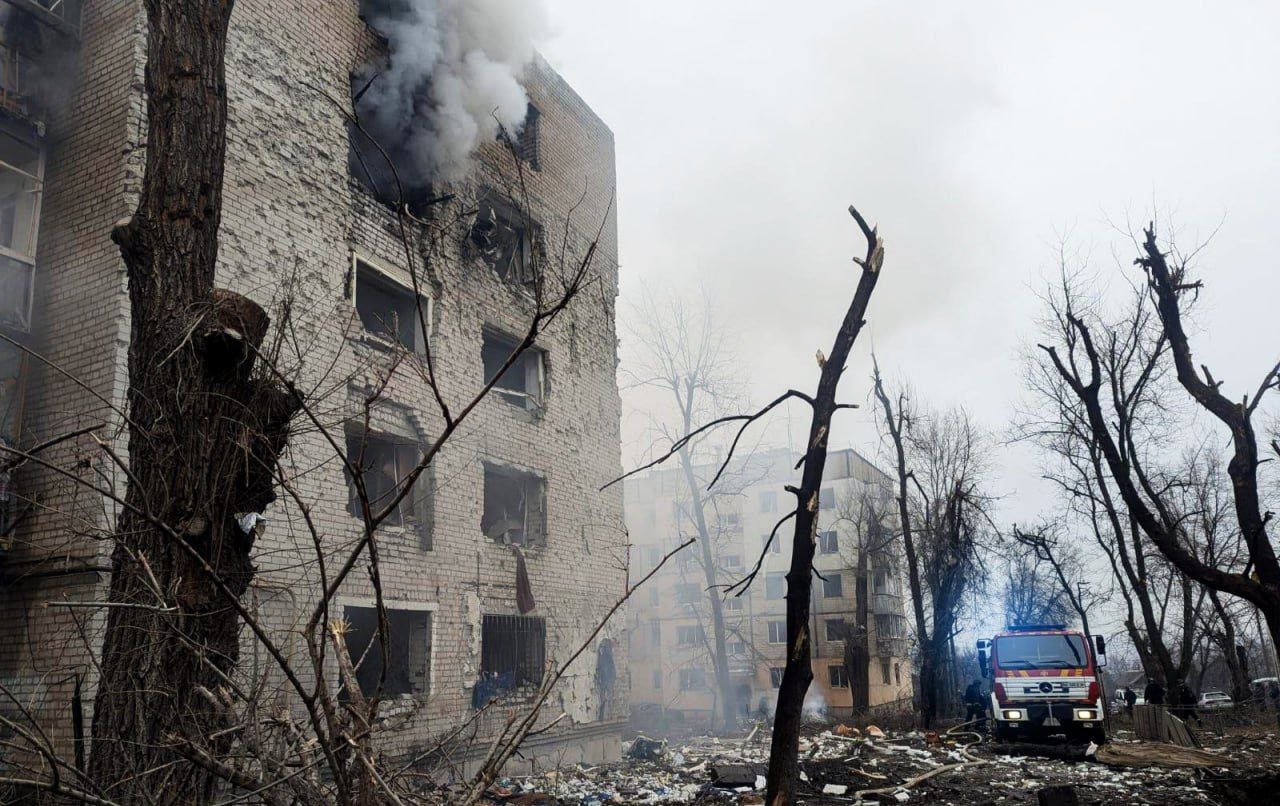 Пожежа в п'ятиповерхівці