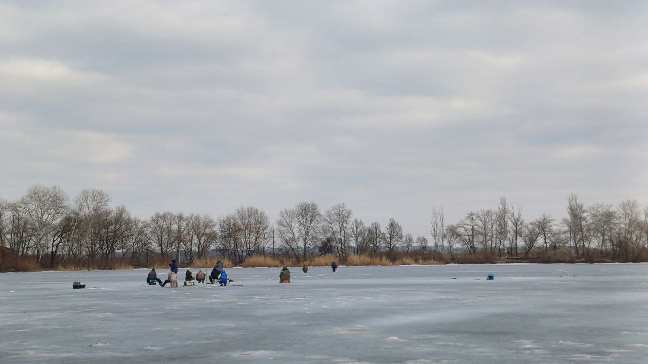 Рыбаки на Днепре