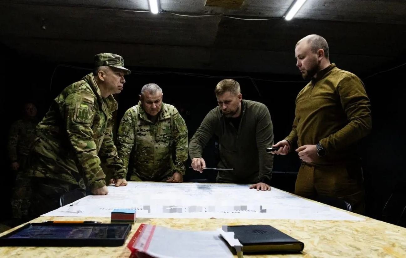 Олександр Сирський у штабі