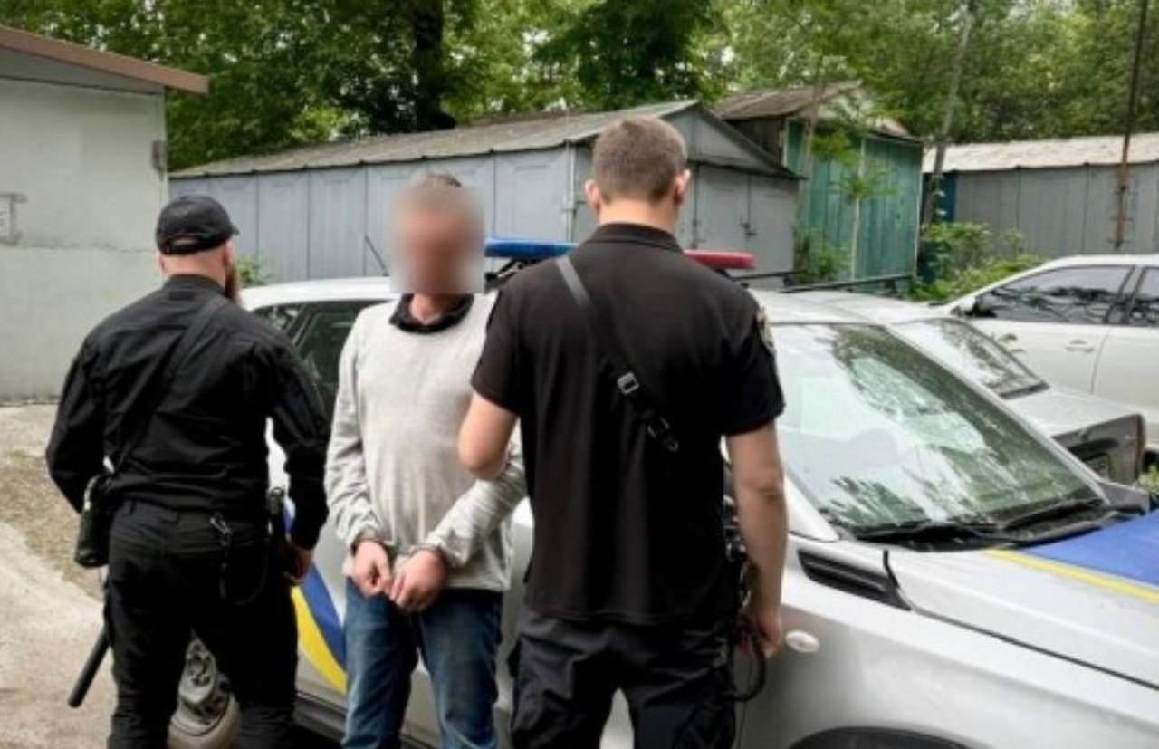 Затриманий чоловік у Дніпрі