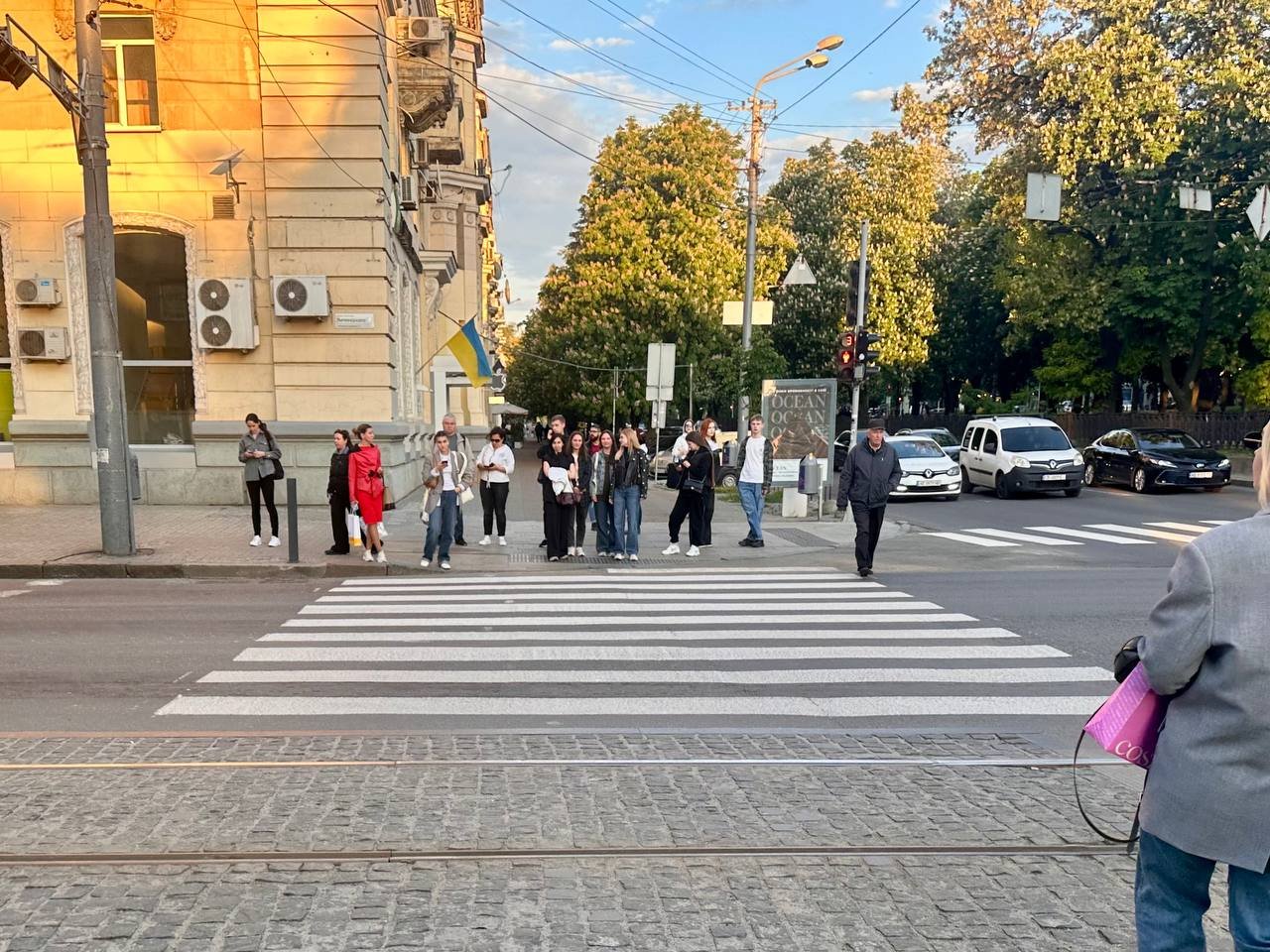 Пешеходный переход по улице Липинского