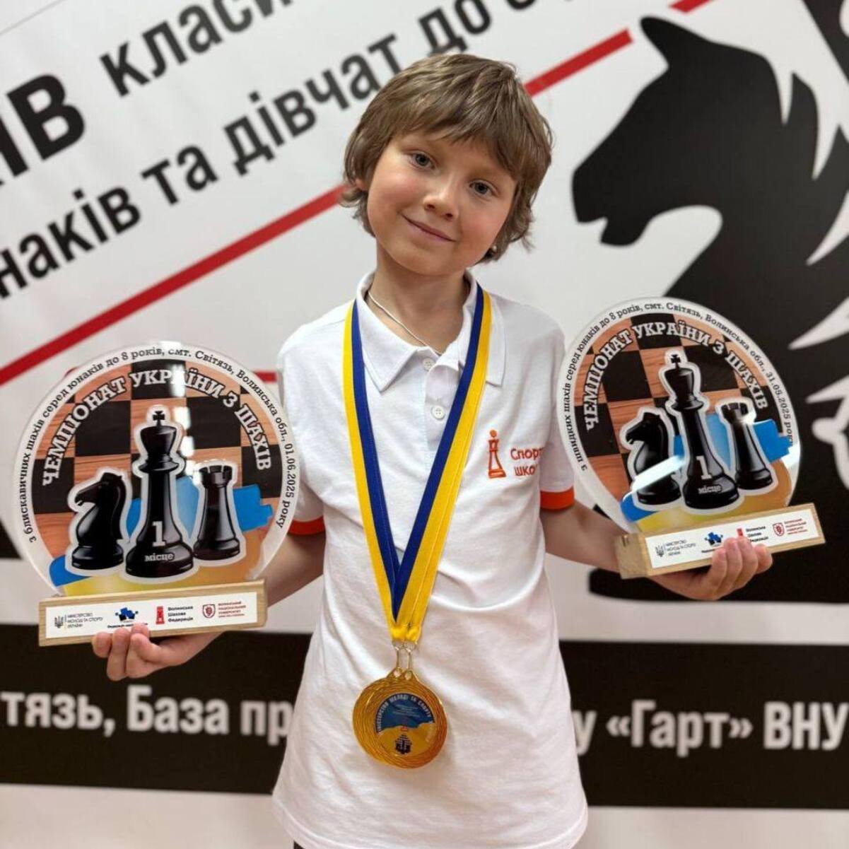 502584861_1305437731585020_643638515573036280_n Юний шахіст з Дніпра став двократним чемпіоном України