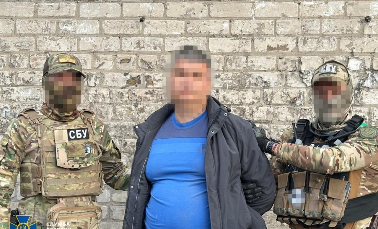 Задержанный в Днепре мужчина
