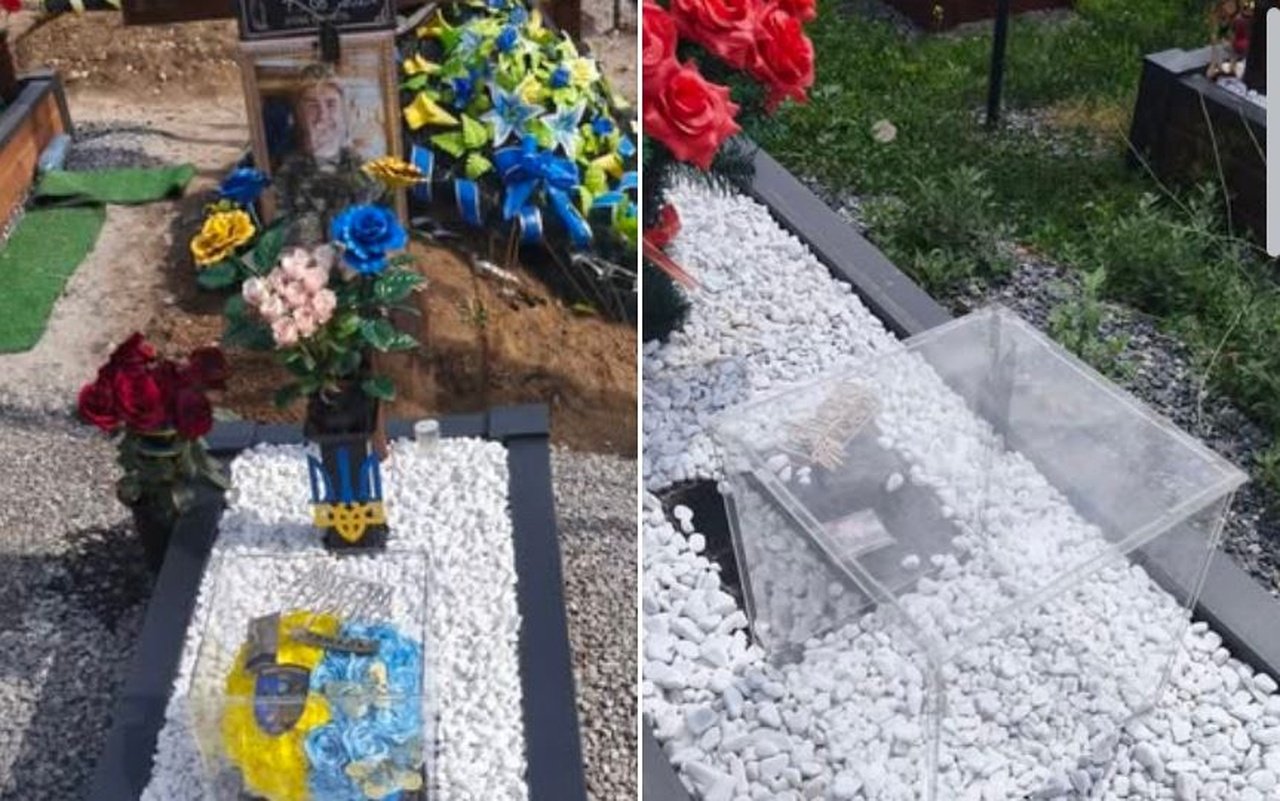 Могила военного в Кривом Роге