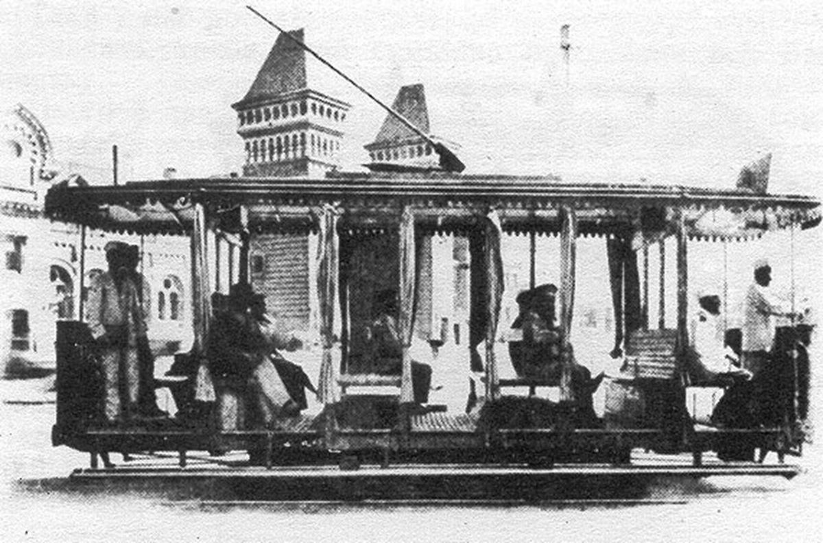 Трамвай Історичний електричний трамвай у Дніпрі, запуск у 1897 році