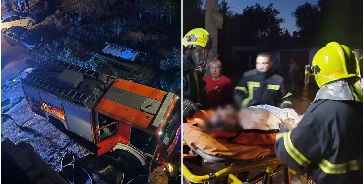 В Кривом Роге из горящей квартиры спасли мужчину без сознания