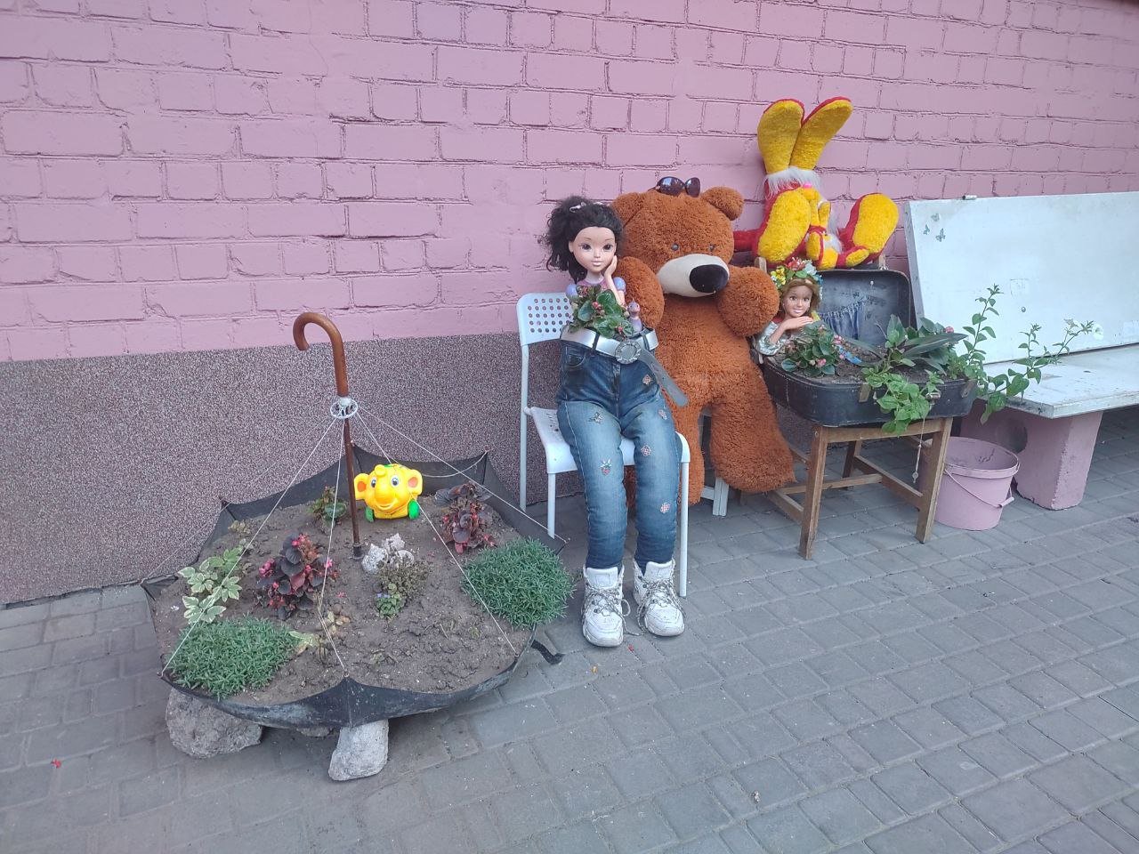 Двор на Запорожском шоссе