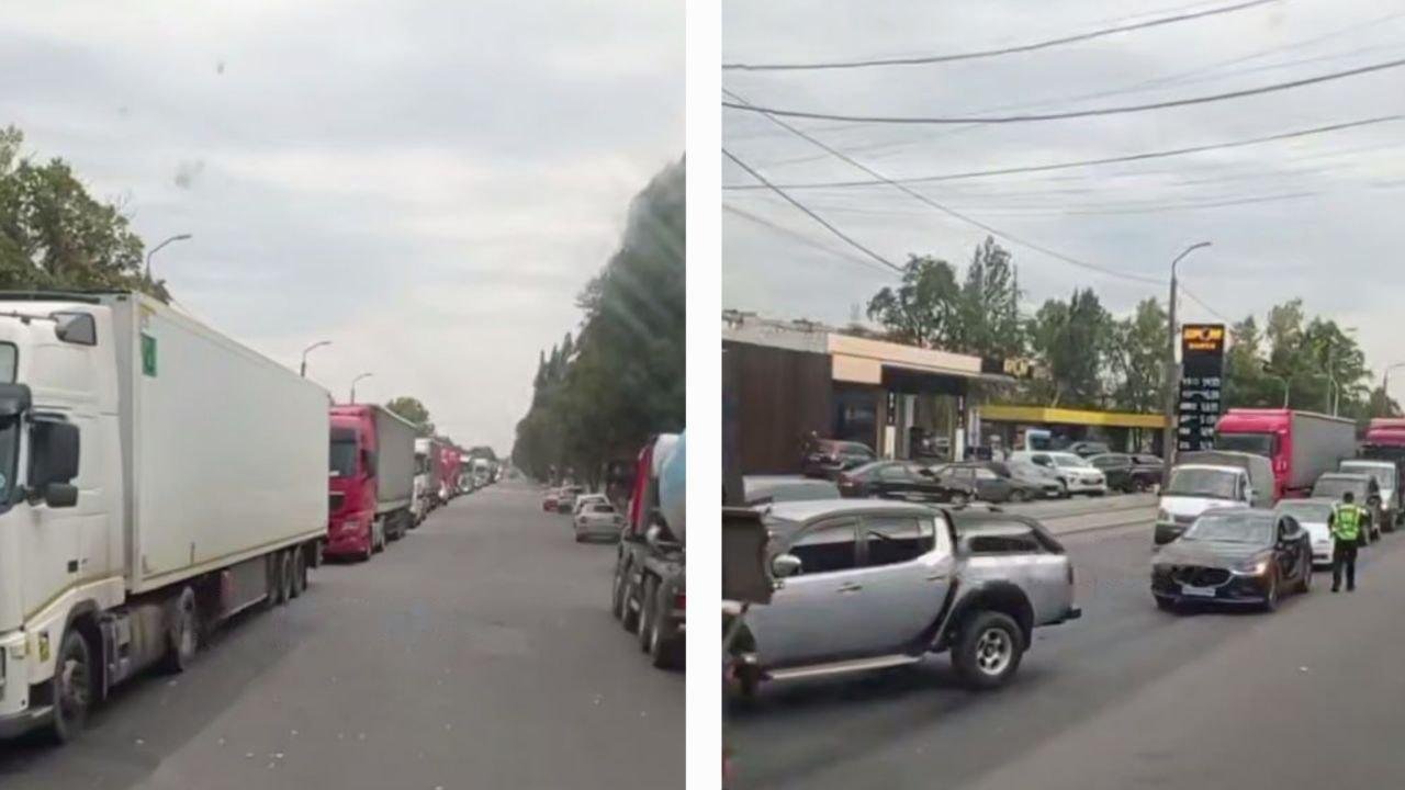 дорога Затори на лівому березі Дніпра