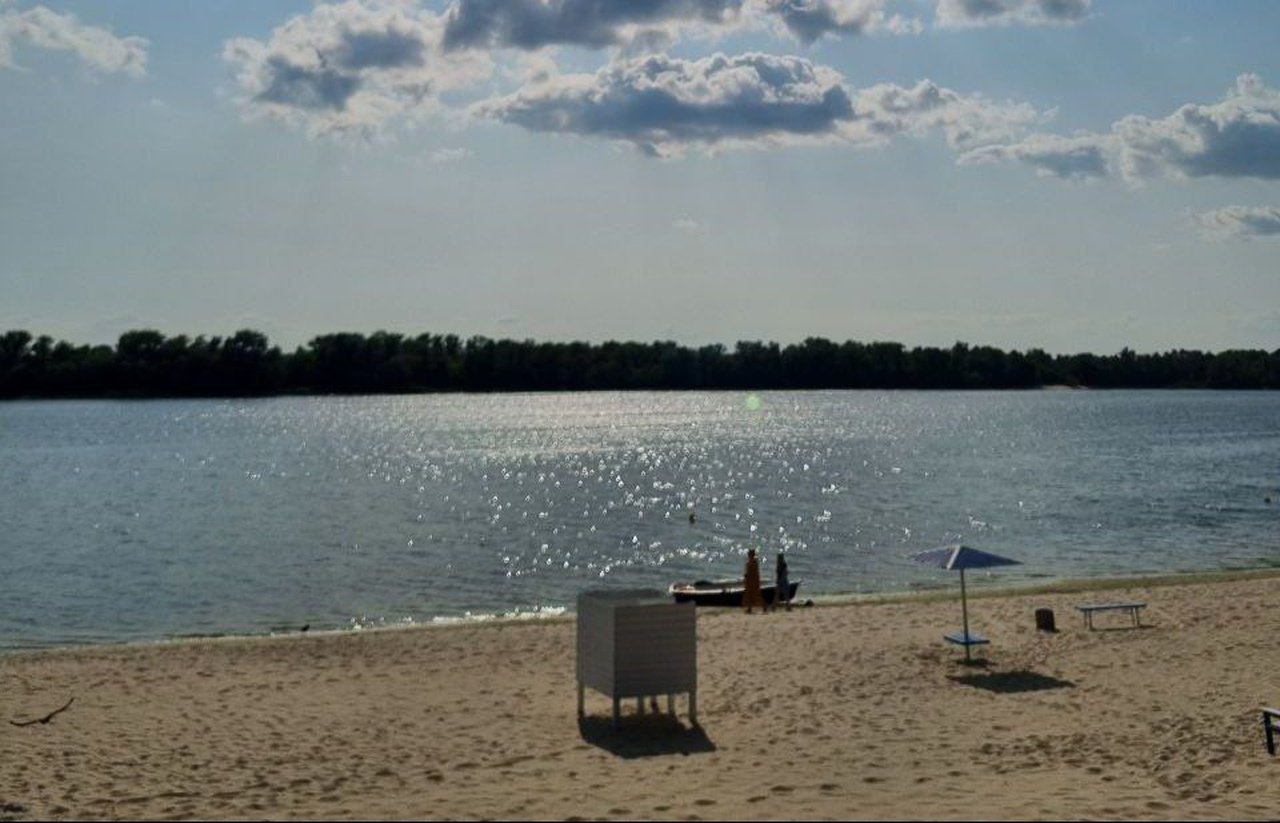 Пляж в Днепре