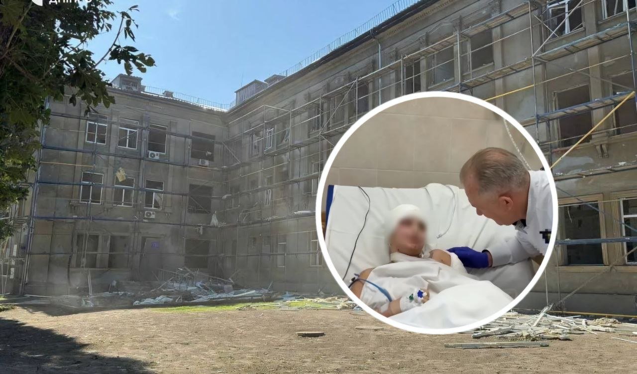 Вагітну жінку, яка пережила атаку на Кам'янське рятують в Дніпрі