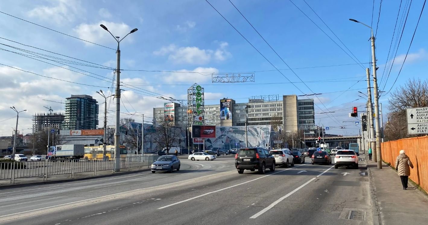 Вулиця в Дніпрі
