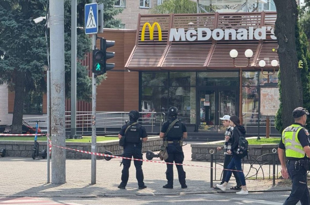 McDonald's, где произошла стрельба в Черкассах