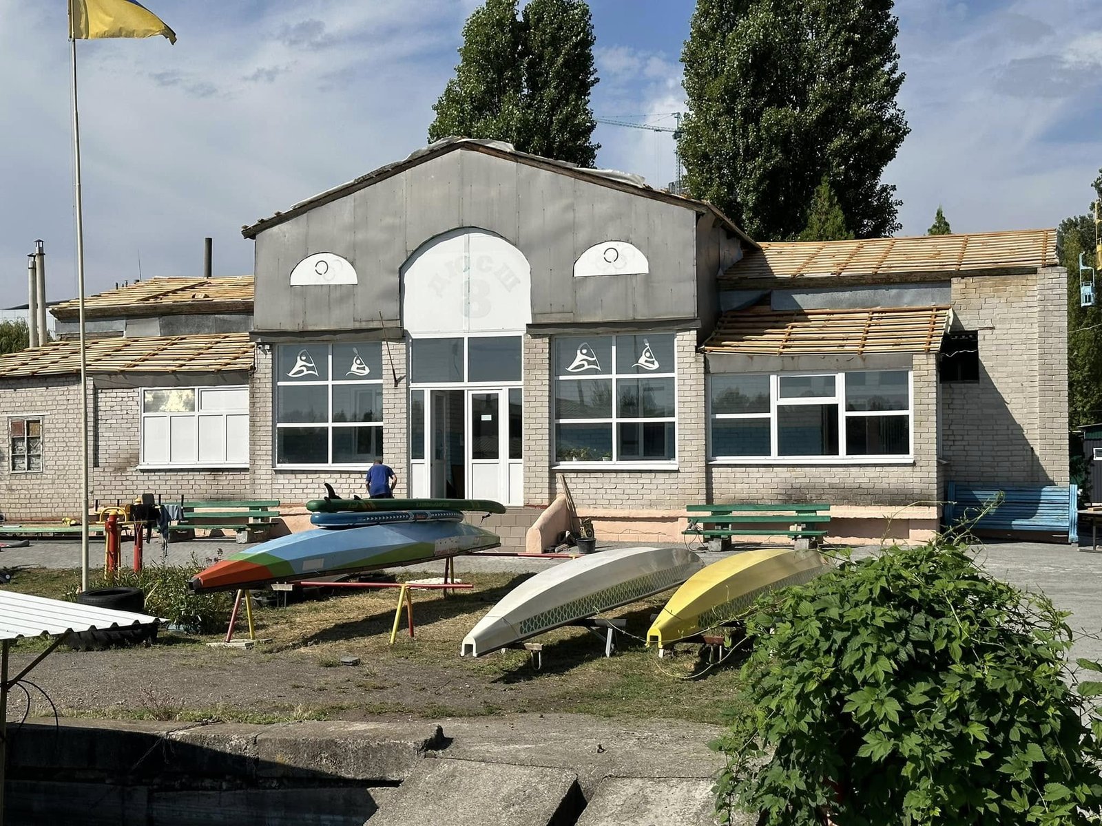Одне із приміщень КП