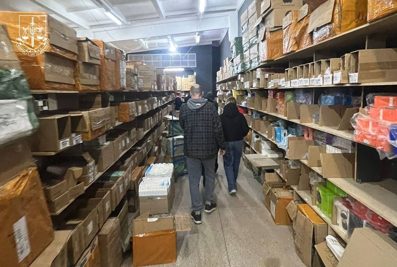 Склад, где хранили технику в Днепре