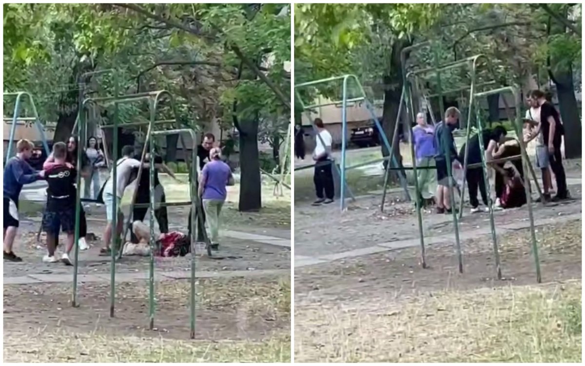Побиття дівчини підлітками у Кривому Розі - скандальне відео.