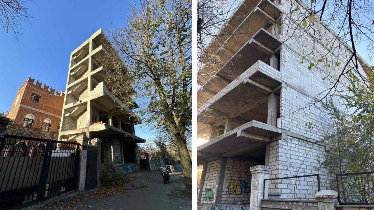 Недобудова на проспекті Науки в Дніпрі