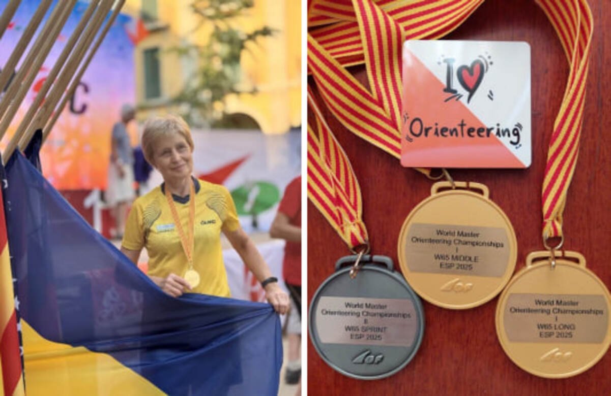 Днепрянка стала дважды чемпионкой мира по спортивному ориентированию