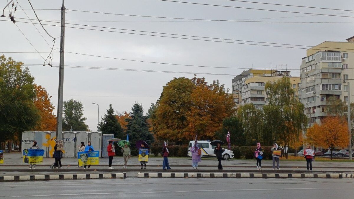 В Днепре провели акцию в поддержку без вести пропавших воинов