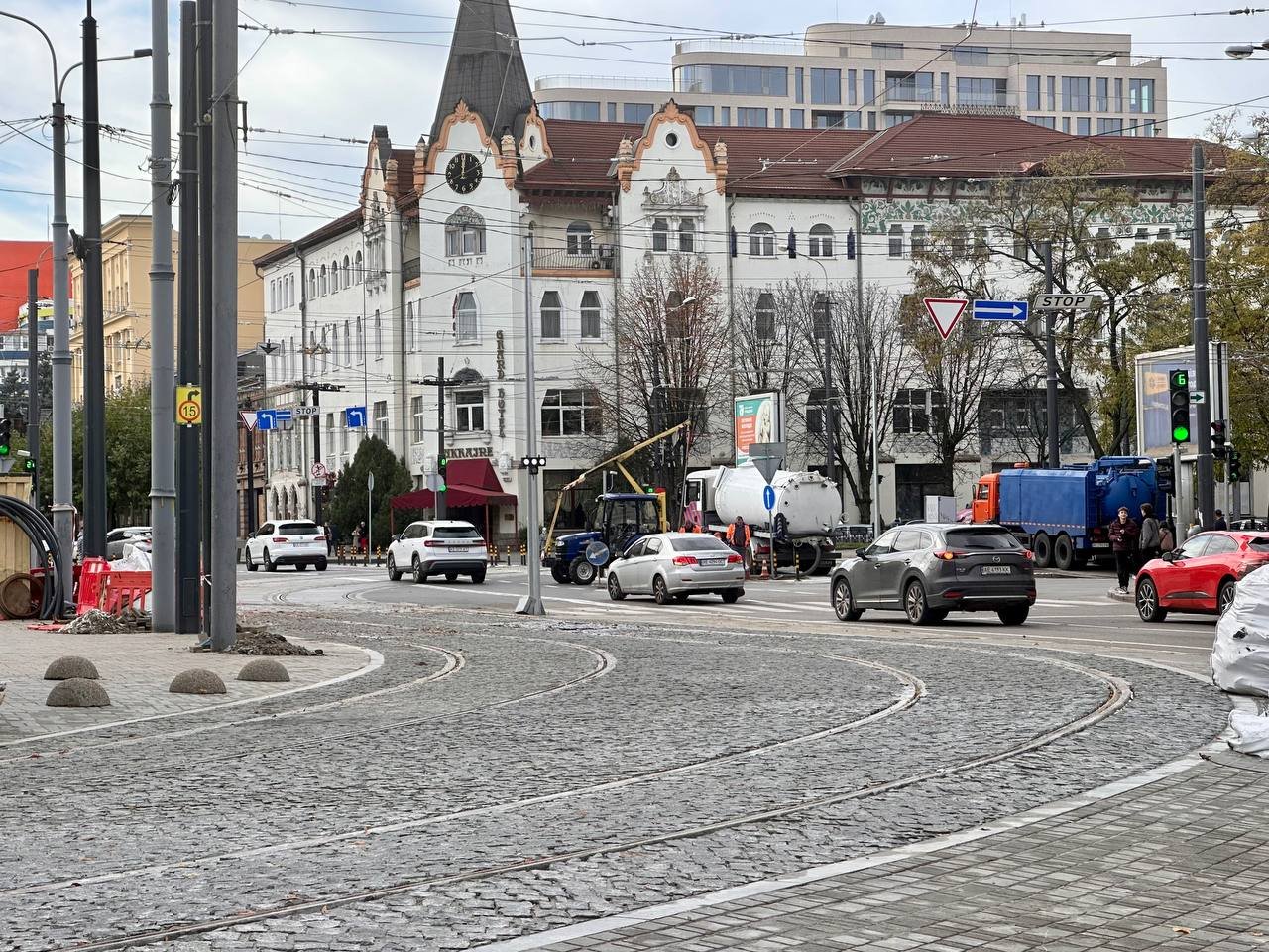 Улица в центре Днепра