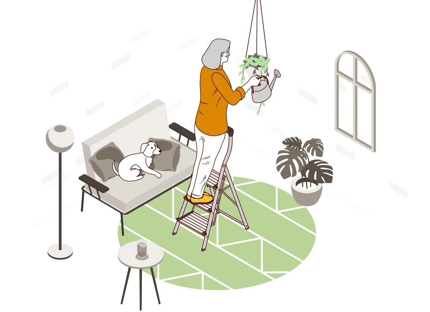 Как выбрать маленькую лестницу-стремянку для пожилых и невысоких людей