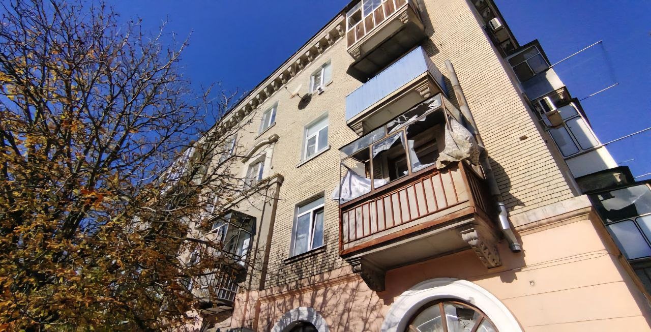 Последствия атаки в Никополе