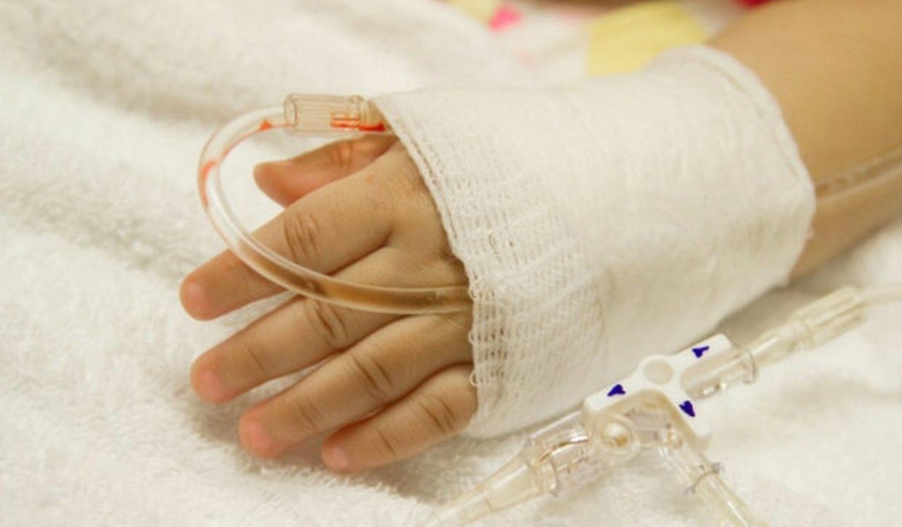 Раненый ребенок