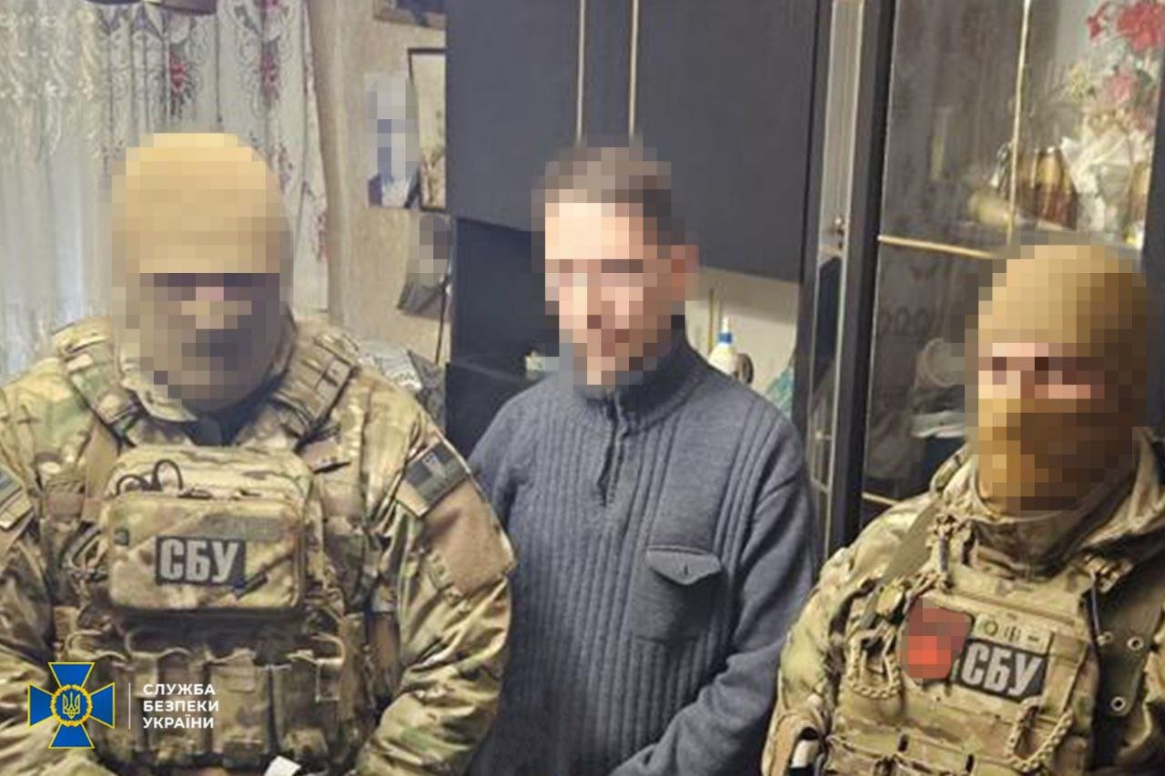 Задержанный коллаборант