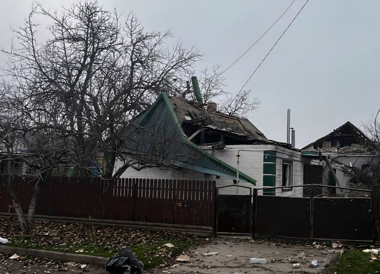 Поврежденный дом