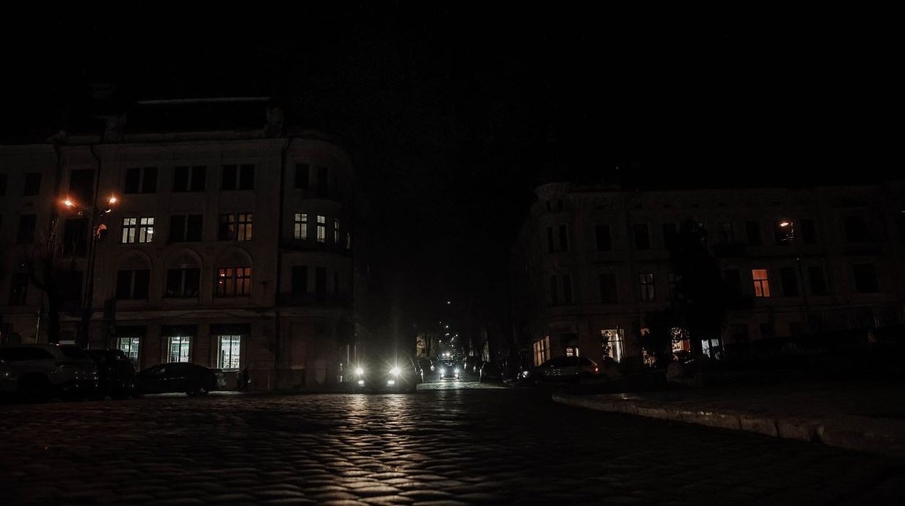 Город без света