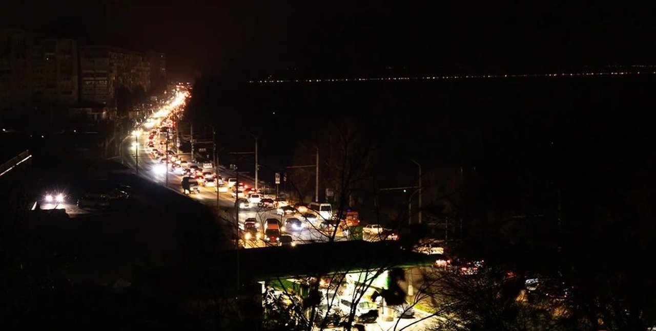 Город без света