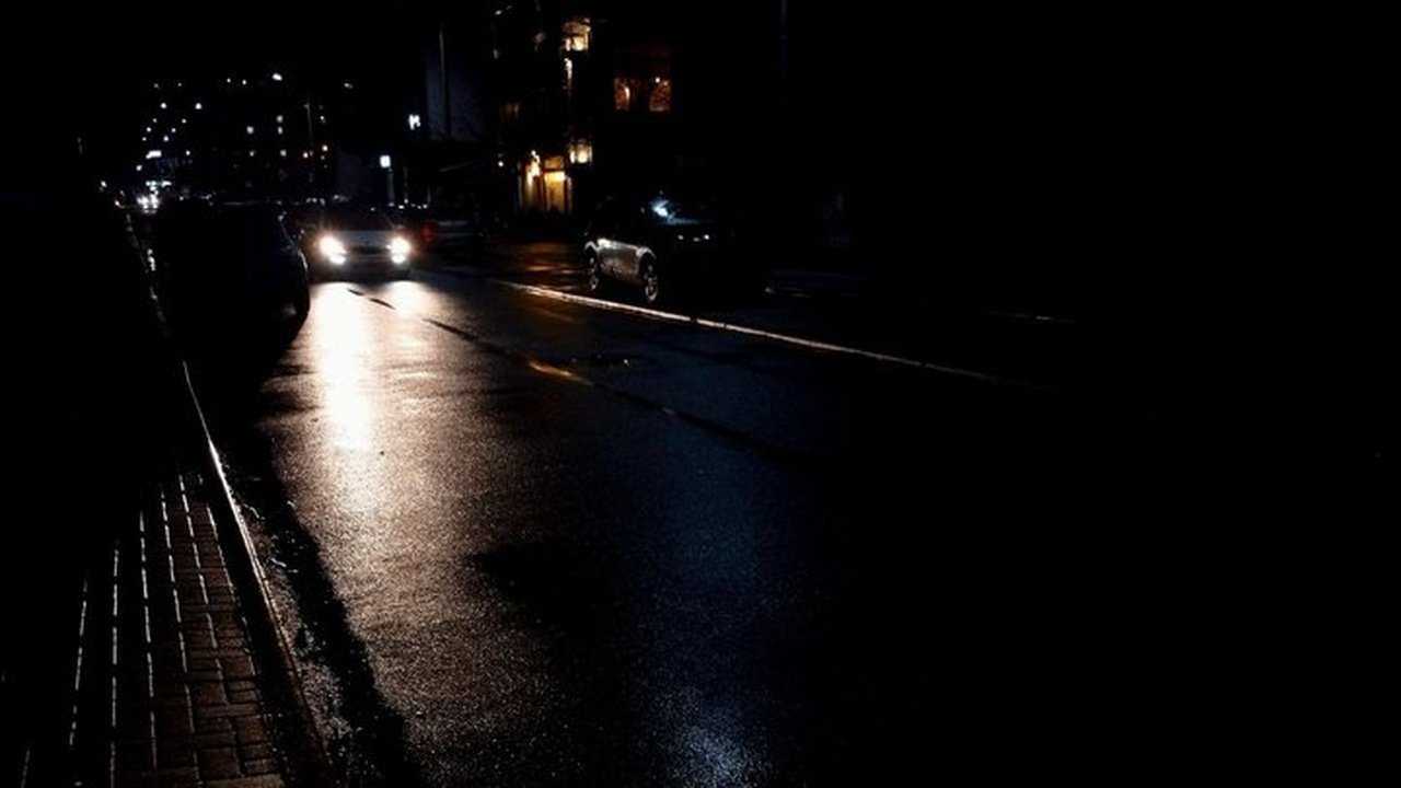 Город без света