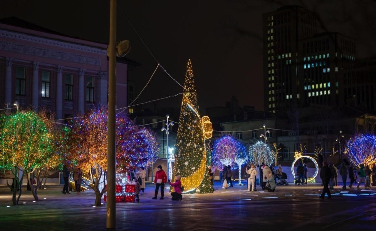 Новорічні ілюмінації в Дніпрі