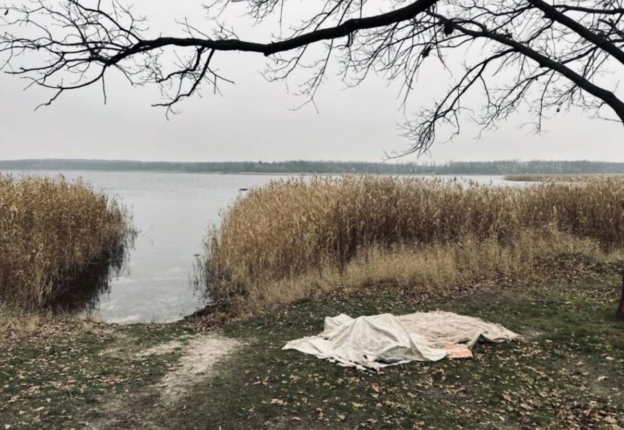 Место, где произошла трагедия под Кривым Рогом