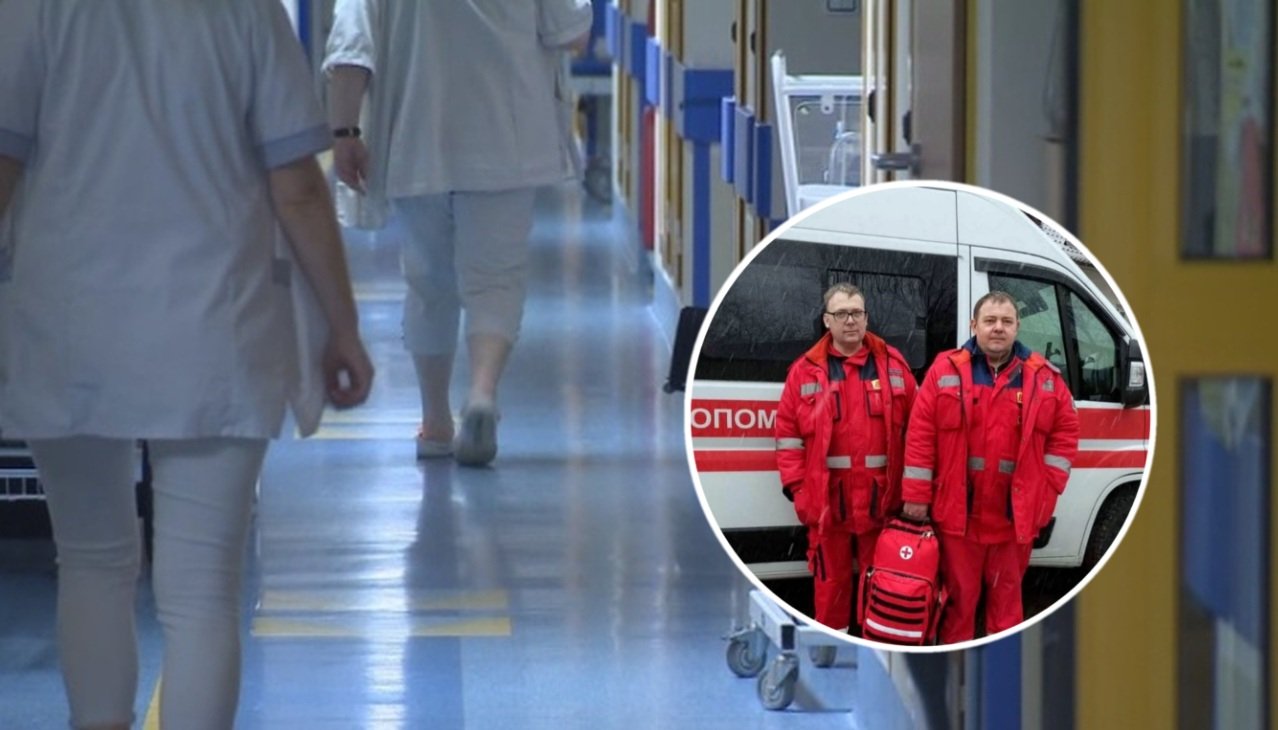 Медики які врятували жінку в Дніпрі 