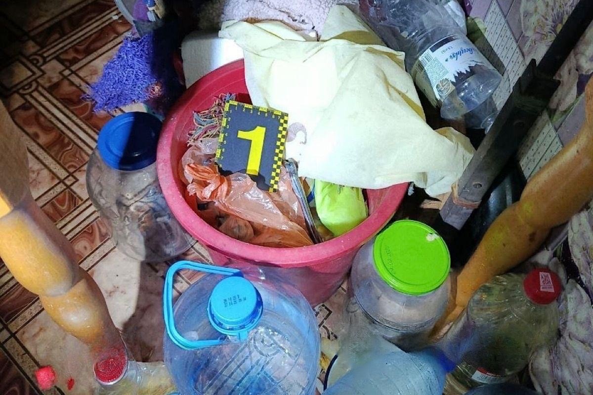 Место преступления в Днепре