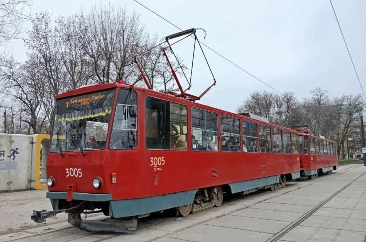 Трамвай в Днепре