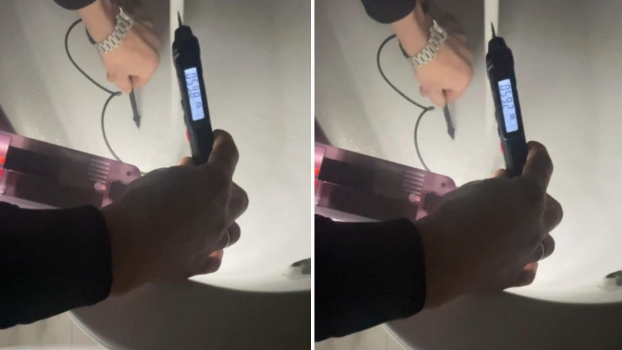 Кран де фіксують напругу