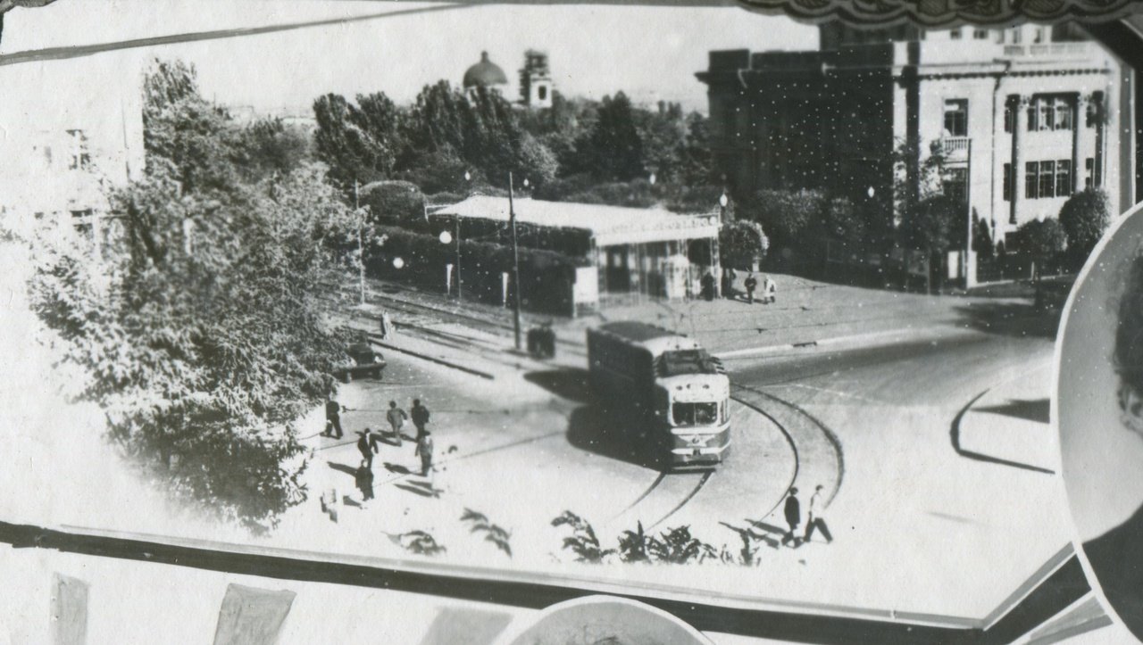 Соборная площадь в Днепре 1960-х годов