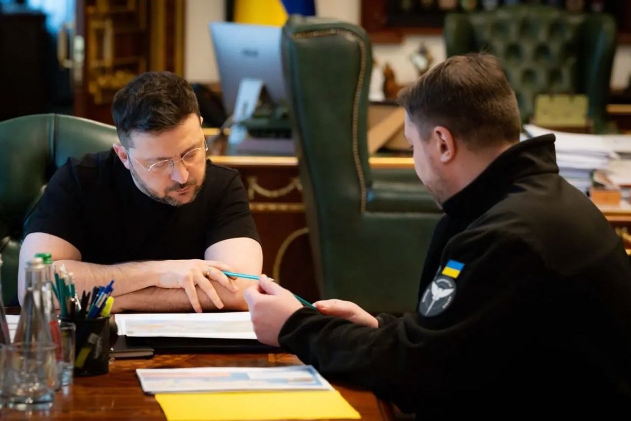 Владимир Зеленский и Кирилл Буданов