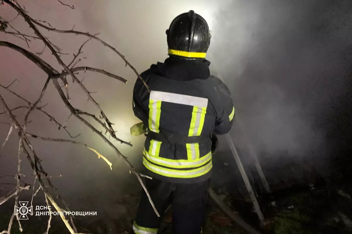 Тело мужчины обнаружили во время тушения пожара в Кривом Роге