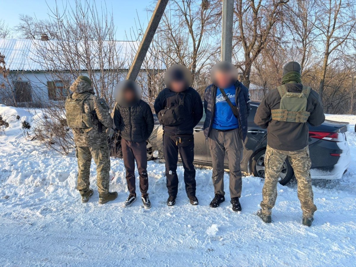 Чоловіки, яких затримали на кордоні